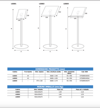 Espositore in plexiglass A3