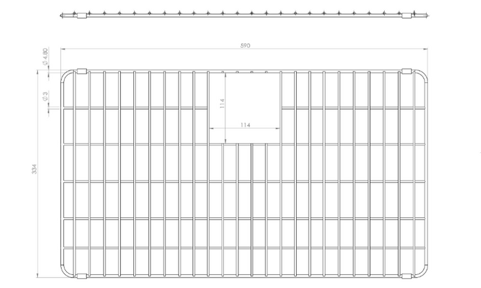 Griglia METAL GRATE L