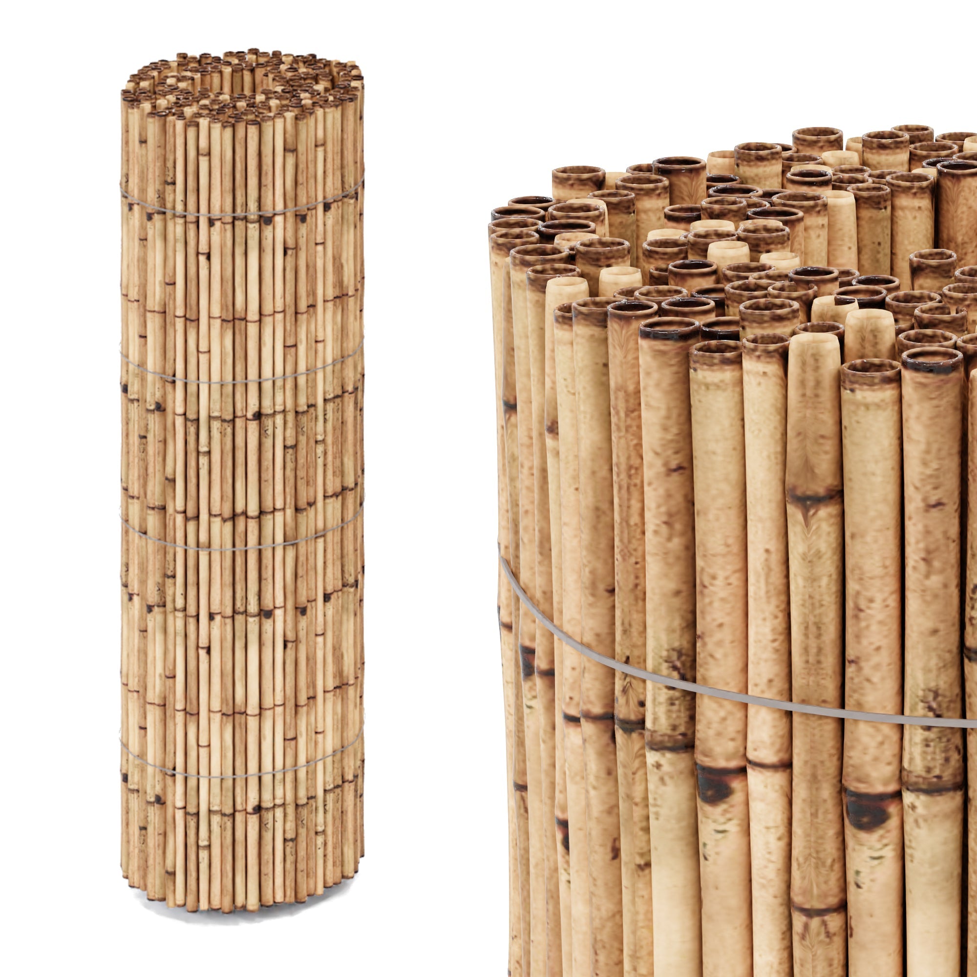 Schermo in canne 300 x 100 cm da giardino 03_0006559