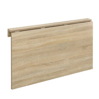 Tavolo da Muro con Piano Ribaltabile 100x60 cm Rovere Sonoma [en.casa]