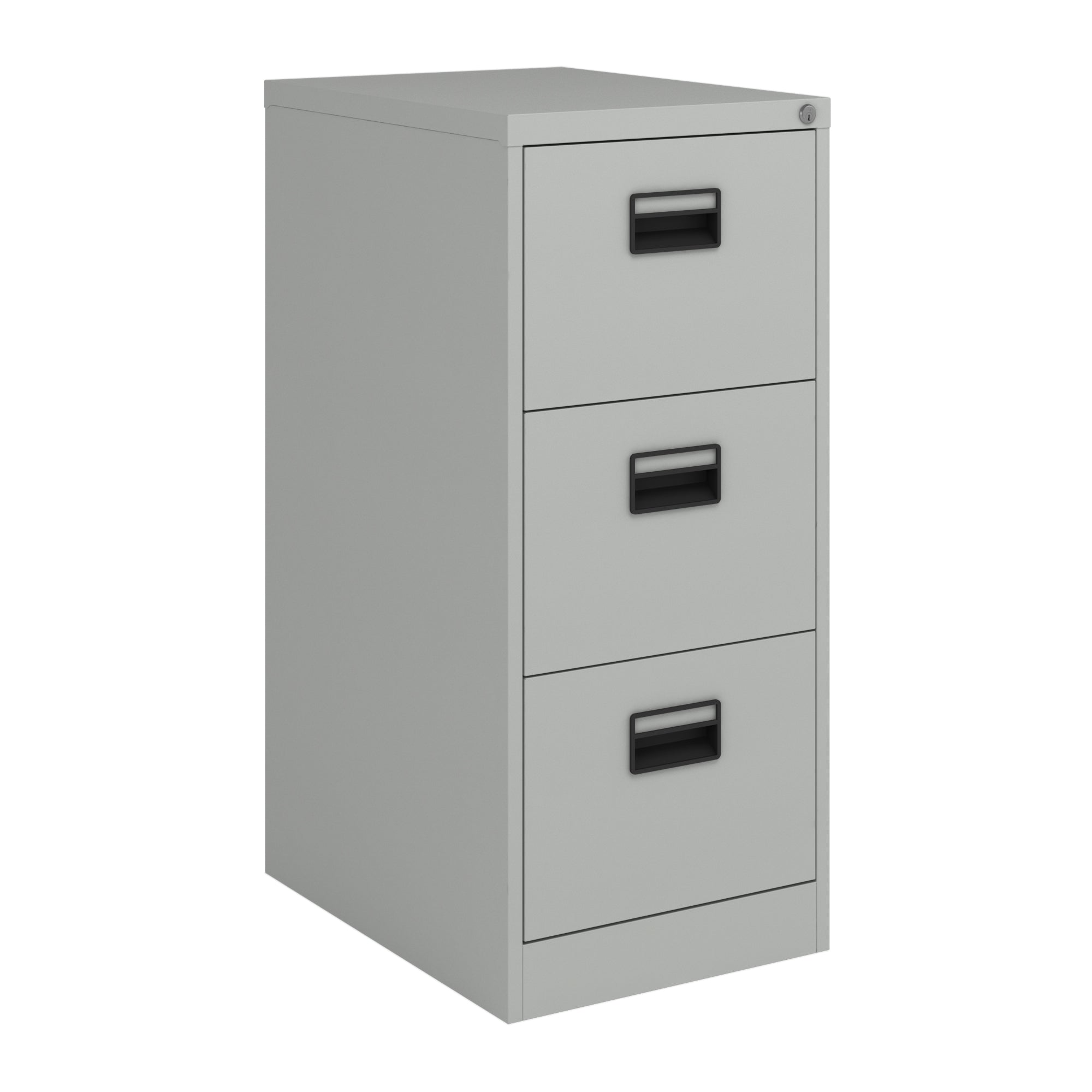 Cassettiera Rääkkylä in Acciaio con 3 Cassetti 103 x 45 x 62 cm - Grigio [en.casa]