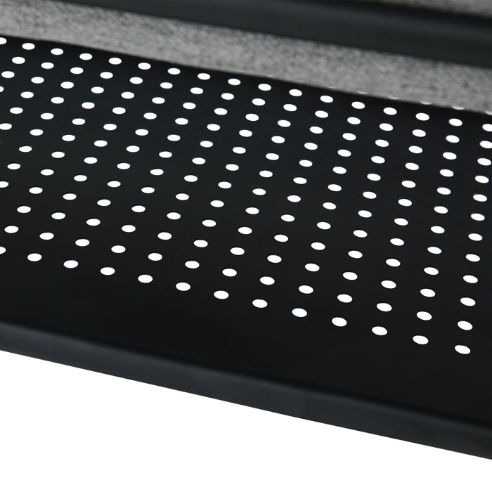 Panca Portascarpe Lillehammer Scarpiera 90x37x42 cm Grigio [en.casa]