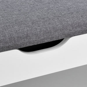 Panchina Portascarpe con Seduta Apribile (AxLaxP) 46 x 60 x 30 cm Panca da Ingresso/Corridoio Mobiletto con Seduta