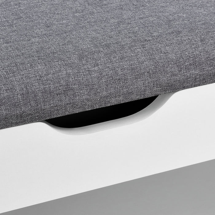 Panchina Portascarpe con Seduta Apribile (AxLaxP) 46 x 60 x 30 cm Panca da Ingresso/Corridoio Mobiletto con Seduta