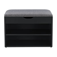 Panchina Portascarpe con Seduta Apribile (AxLaxP) 46 x 60 x 30 cm Panca da Ingresso/Corridoio Mobiletto con Seduta