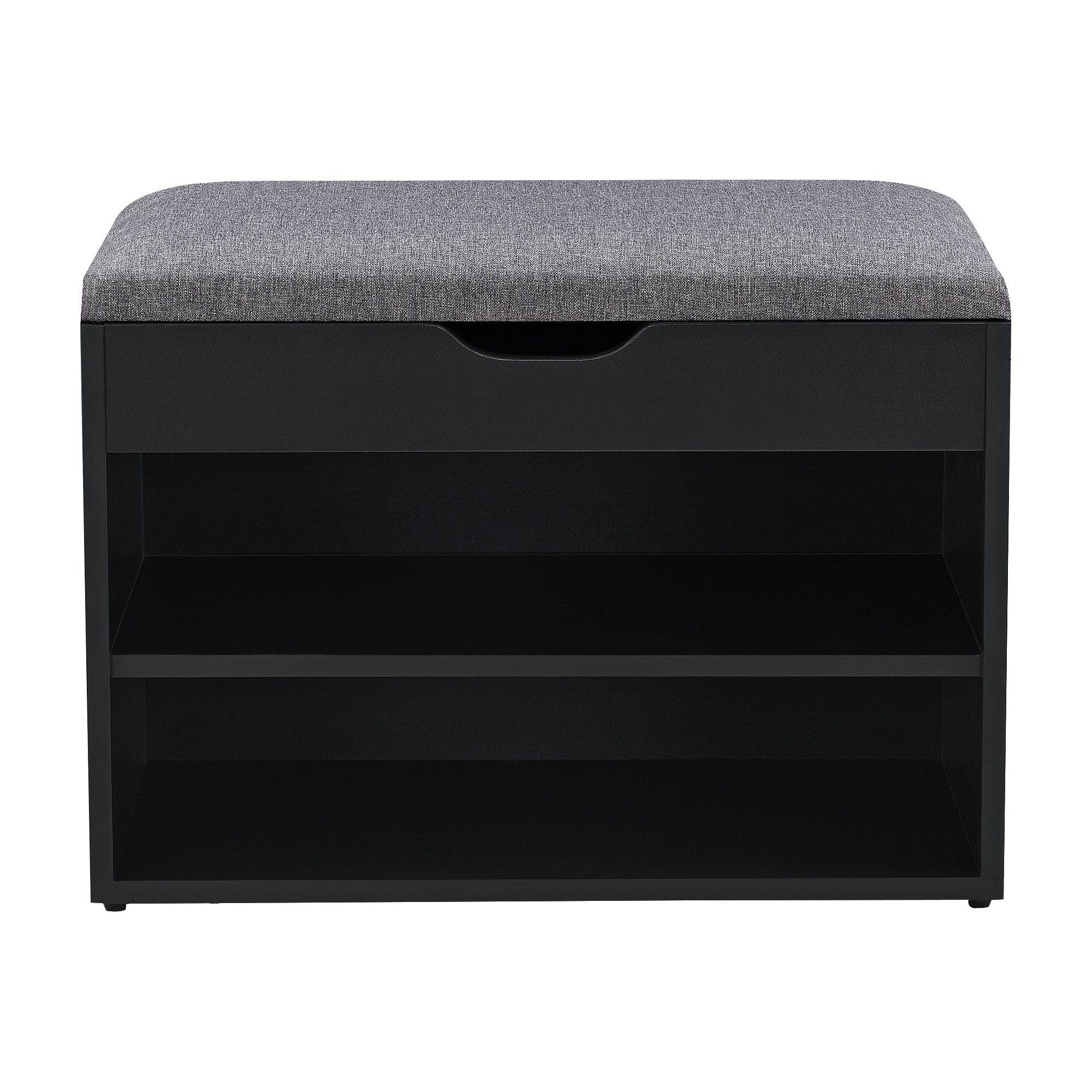 Panchina Portascarpe con Seduta Apribile (AxLaxP) 46 x 60 x 30 cm Panca da Ingresso/Corridoio Mobiletto con Seduta