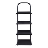 Scaffale Portascarpe Poytya Scarpiera a 4 Livelli 96 x 34 x 32 cm - Nero [en.casa]