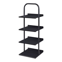 Scaffale Portascarpe Poytya Scarpiera a 4 Livelli 96 x 34 x 32 cm - Nero [en.casa]