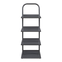 Scaffale Portascarpe Poytya Scarpiera a 4 Livelli 96 x 34 x 32 cm - Antracite [en.casa]