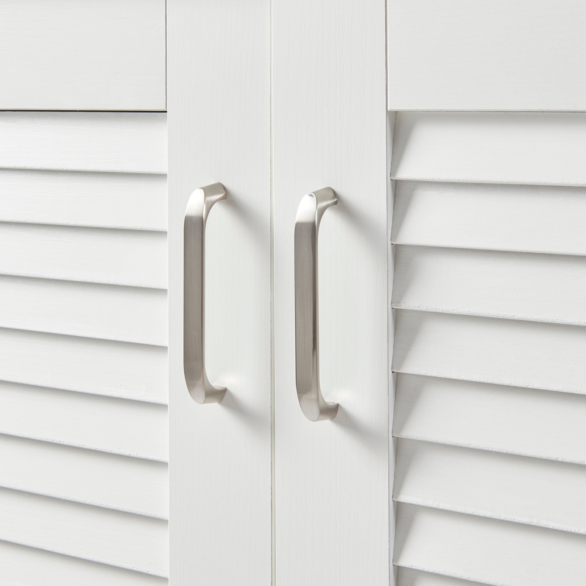 Set Løten di Armadio Scarpiera e Panca 97 x 120 x 36 cm Bianco [en.casa]