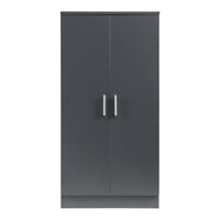 Armadio Portascarpe Notribontaa con 7 Scomparti Scarpiera 108 x 55 x 35 cm - Antracite [en.casa]
