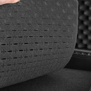 [pro.tec] Custodia protettiva per atrezzature, fotocamere - 40,6 x 33 x 17,4 cm - Con fodera schiuma poliuretanica