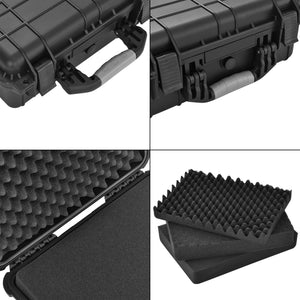 [pro.tec] Custodia protettiva per atrezzature, fotocamere - 40,6 x 33 x 17,4 cm - Con fodera schiuma poliuretanica