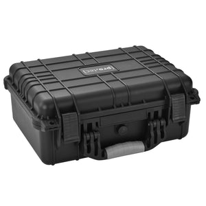 [pro.tec] Custodia protettiva per atrezzature, fotocamere - 40,6 x 33 x 17,4 cm - Con fodera schiuma poliuretanica