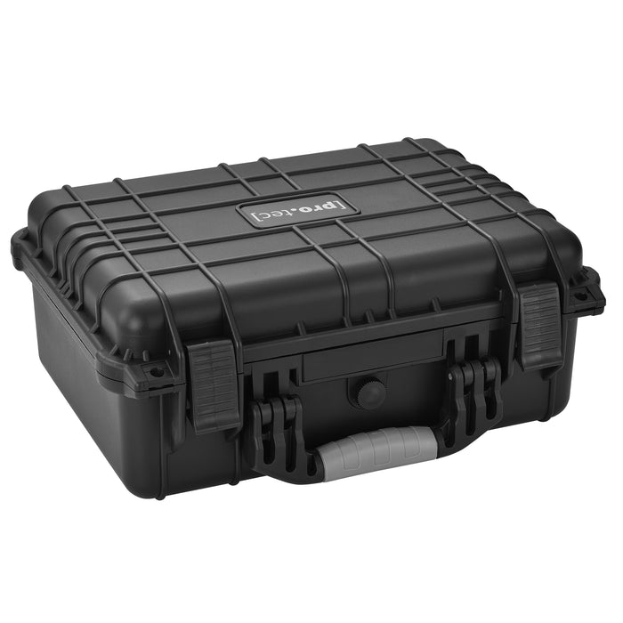 [pro.tec] Custodia protettiva per atrezzature, fotocamere - 40,6 x 33 x 17,4 cm - Con fodera schiuma poliuretanica