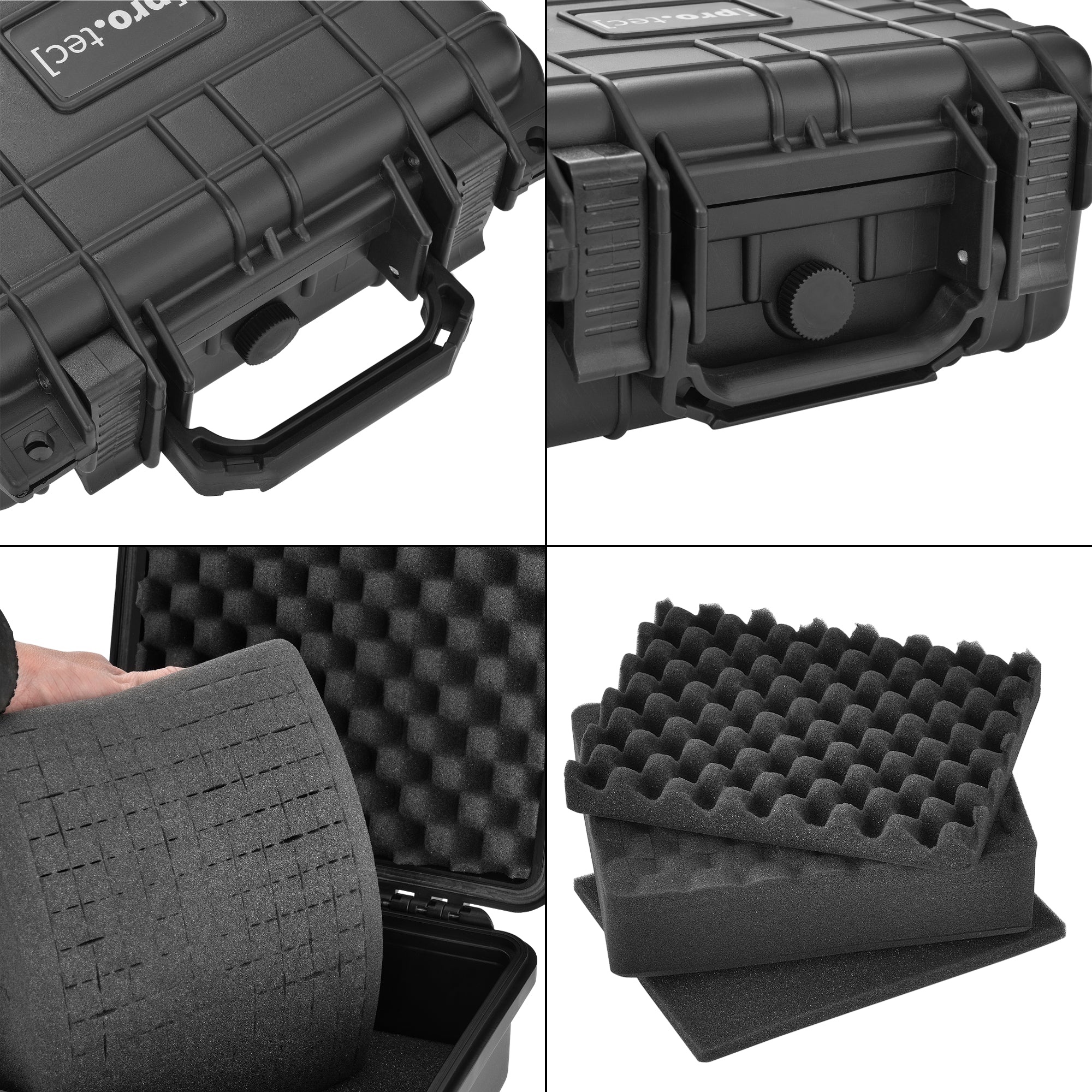 Custodia per fotocamera protezione IP55 27 x 246 x 124 cm nero 03_0008226