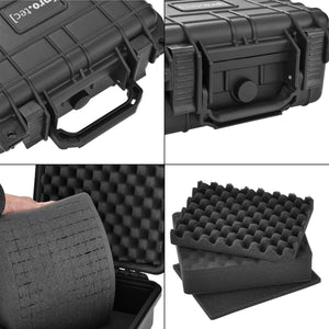 Custodia per fotocamera protezione IP55 27 x 246 x 124 cm nero 03_0008226