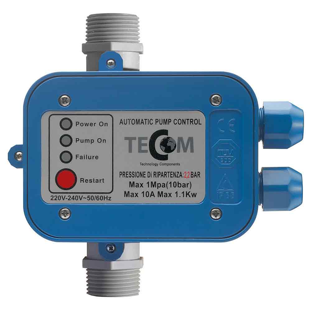 Press control regolatore elettronico pressione elettropompe 2.2 bar