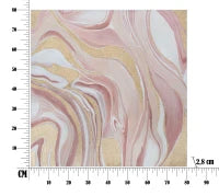 Dipinto Su Tela Pinkly cm 80X2,8X80