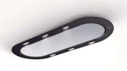 Cappa a soffitto da incasso UNIKA cm 120x50 - Bianca e Nera - 800 m3/h