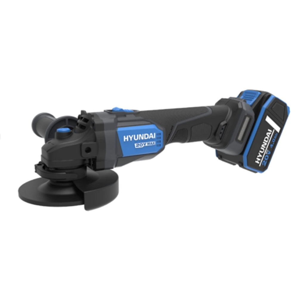 SMERIGLIATRICE ANGOLARE A BATTERIA BRUSHLESS FLEX 115mm 20V AG20X-115 HYUNDAI