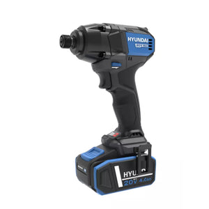 AVVITATORE AD IMPULSI 1/4″ 20V BRUSHLESS 230Nm+BATTERIA 4Ah ID20X-230FT HYUNDAI