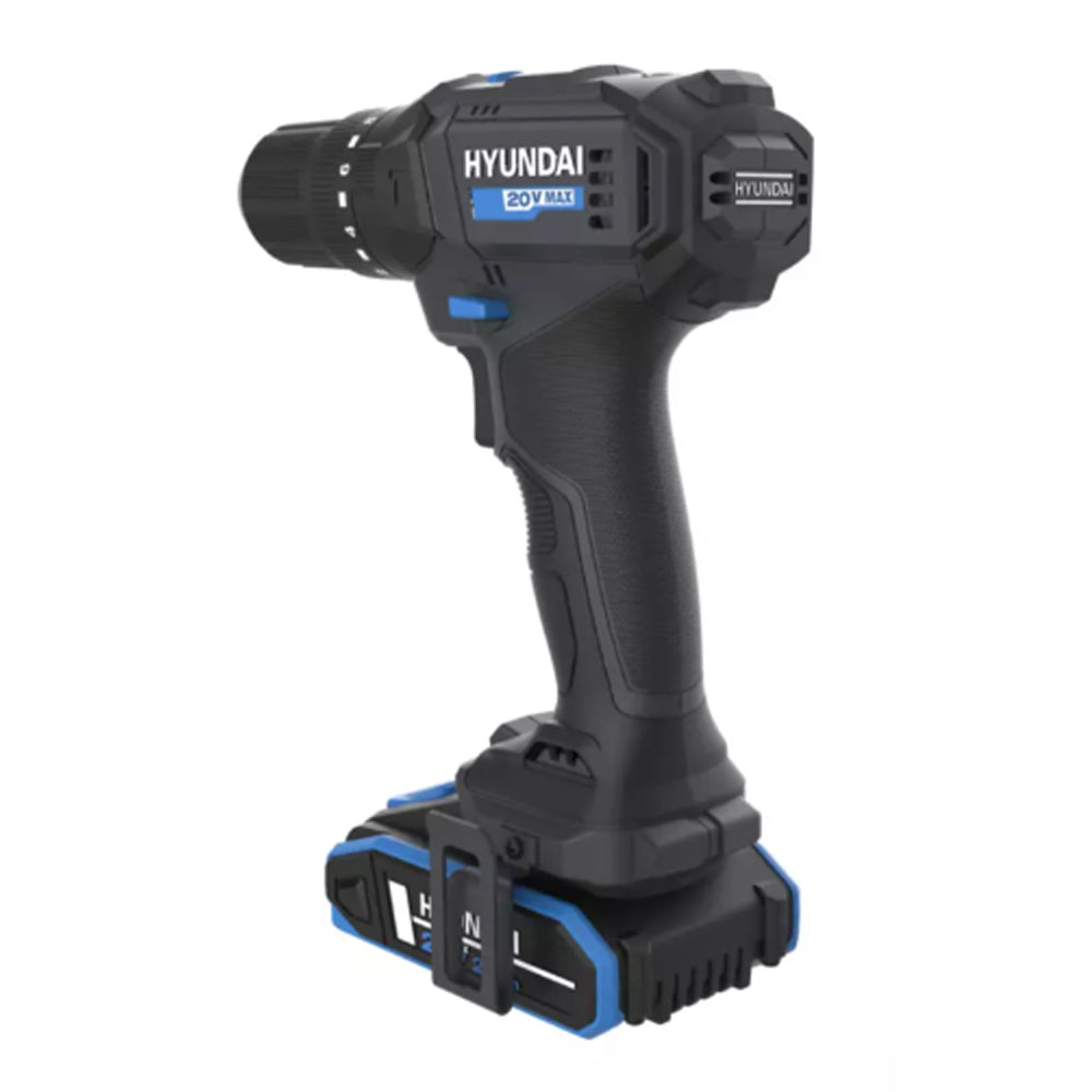 KIT TRAPANO A PERCUSSIONE 50Nm +BATTERIA 20V 2Ah +75 UTENSILI HD20S-50TT HYUNDAI