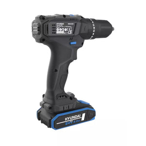 KIT TRAPANO A PERCUSSIONE 50Nm +BATTERIA 20V 2Ah +75 UTENSILI HD20S-50TT HYUNDAI