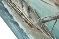 Dipinto Su Tela Barca A Vela -A-120X3.7X80