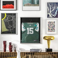 Cornice con Telaio in Alluminio e Fodera Interna in Feltro, 70x90 cm, Argento