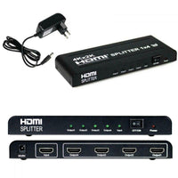 Sdoppiatore Splitter 1X 4 1.4 1080P 3D Porte HDMI
