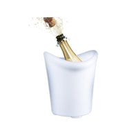 Secchio Di Ghiaccio Termico Con Lampada Luce Led RGBW Ricaricabile Telecomando Incluso IP54 29X33X35cm SKU-40191