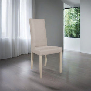 Sedia Nancy in tessuto Soro 23 tortora e struttura in tinta