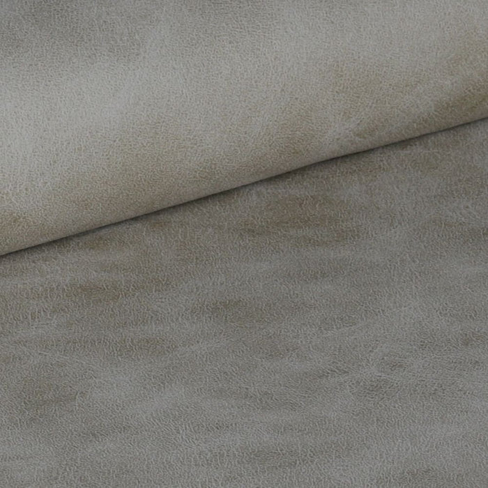 Sedia Vika in nabuk Uras 2 tortora con piedini neri