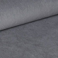 Sedia Vika in tessuto Anka 5 grigio con piedini neri