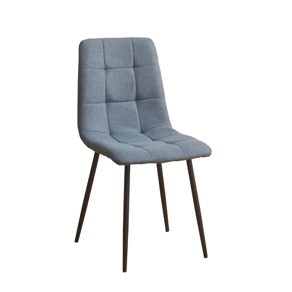 Sedia imbottita Fender in tessuto KSR29 grey e gambe in metallo nero