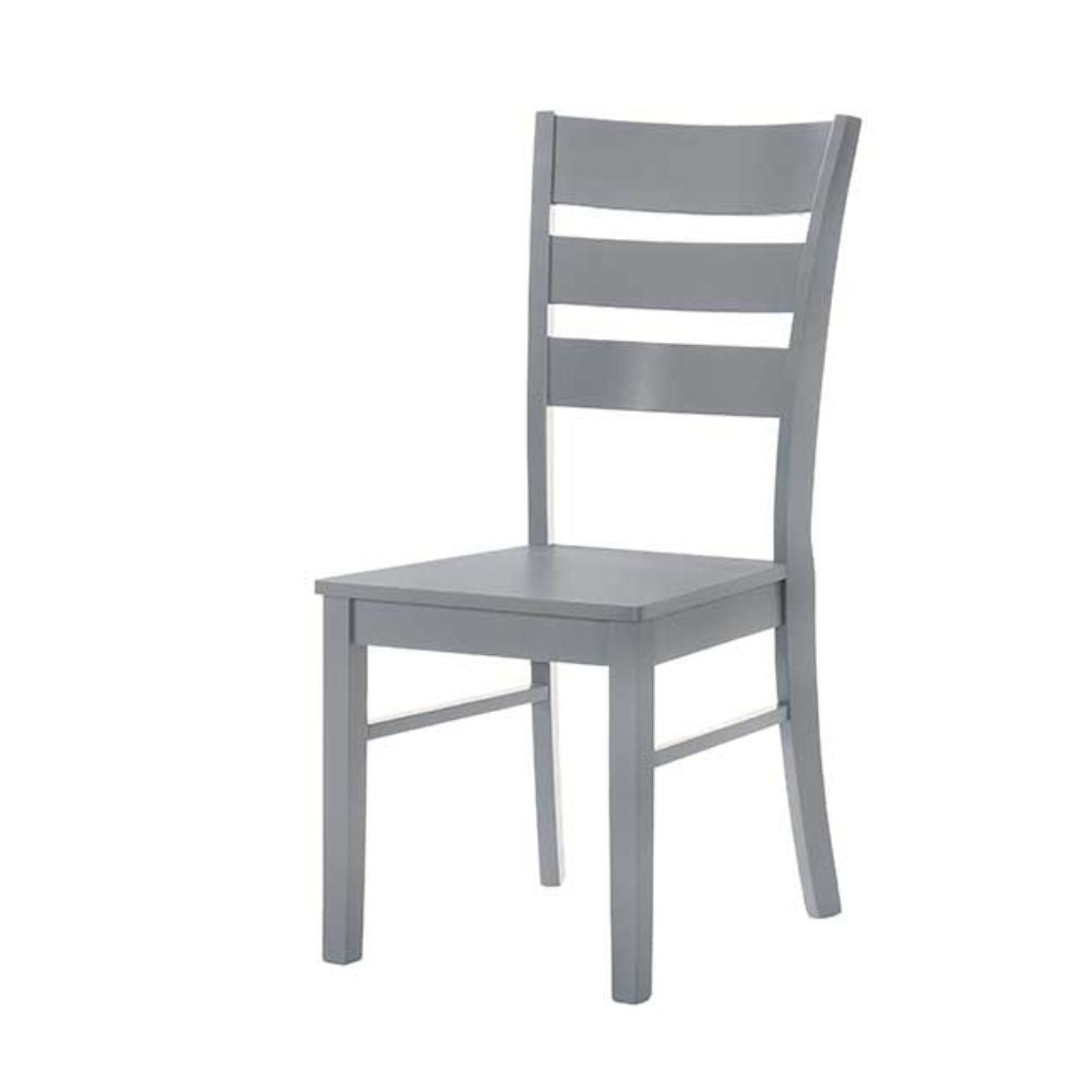 Sedia in legno Lisa colore grigio H 99x46x54.5 cm.