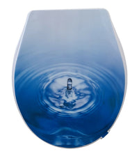 Sedile copriwater universale per bagno copri WC in plastica 44x36.5cm Art. 69010