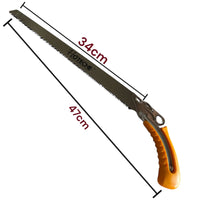 Sega Potatura 13" 33cm Lama Acciaio Taglio Preciso con Astuccio Professionale