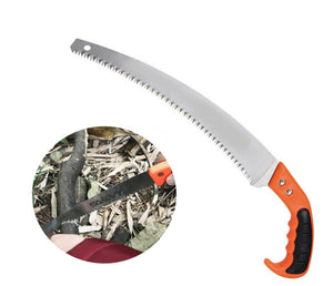 Segaccio sega da pota per potatura lama curva 33cm seghetto ramI con fodero