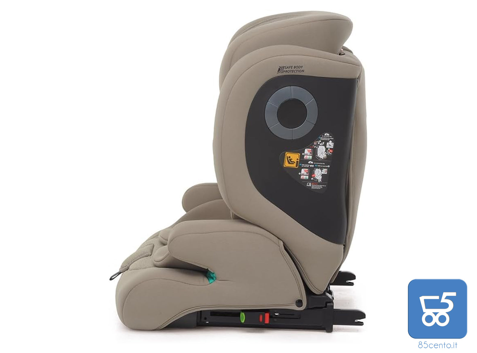 Seggiolino auto Foppapedretti 9700414603 TENDER I-Size Dual Fix Sand 76x150cm