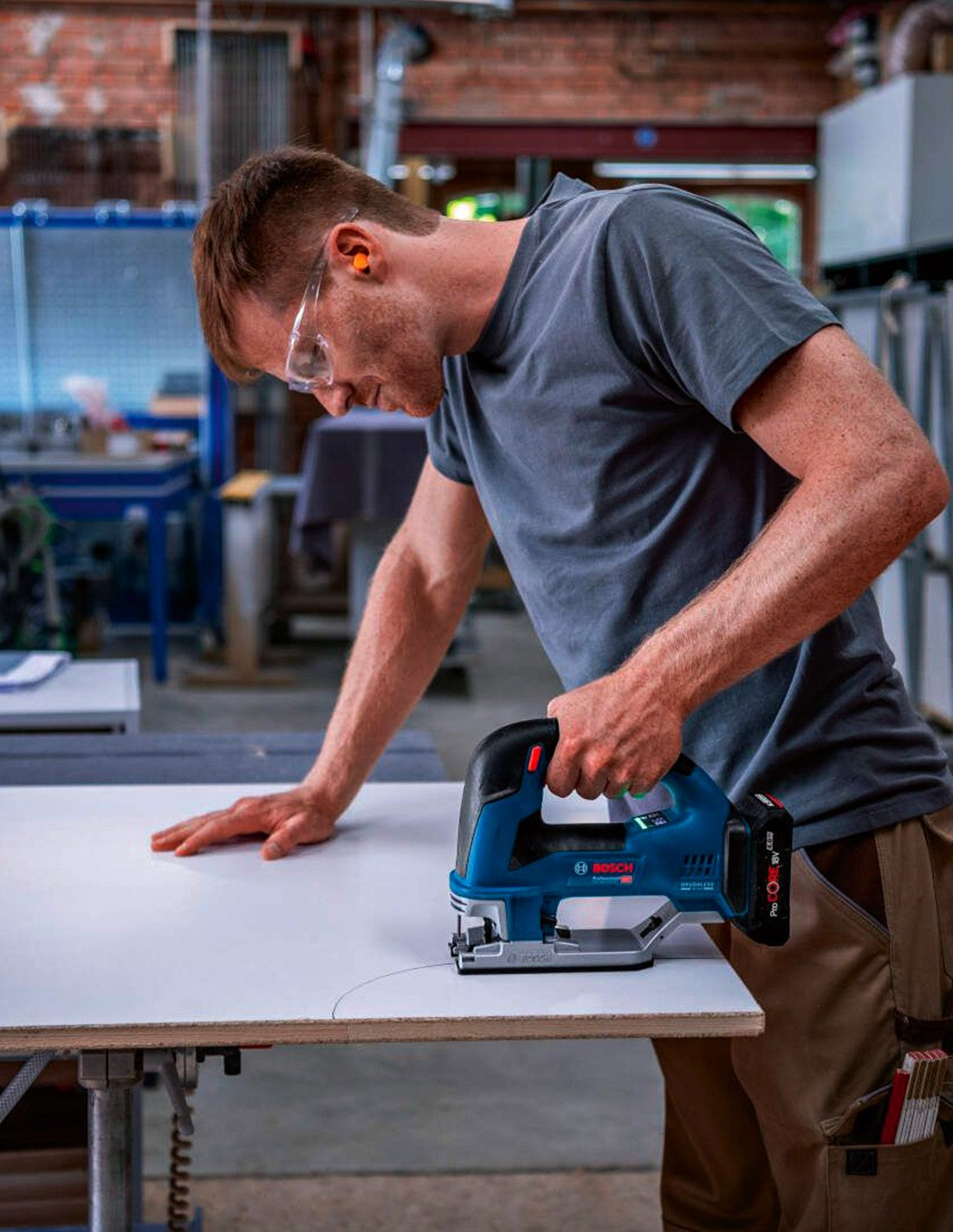 Seghetto Alternativo BOSCH GST 18V-155 BC (Solo corpo + L-Boxx 136)