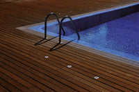 Segnapasso Faretto LED 1w 12v DC Calpestabile Esterno fontane Impermeabile IP65 FE57-12V-1W FREDDA 6500K