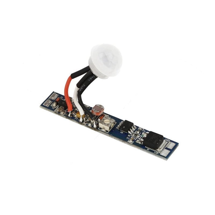 Sensore Di Movimento PIR + Light Sensore Crepuscolare 12V 24V 8A Regolabile