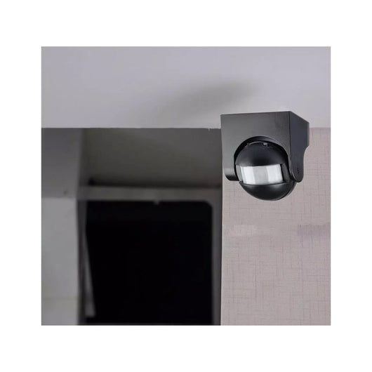 Sensore PIR Movimento e Crepuscolare Timer Rilevamento Presenza Infrarossi 220V Carcassa Nera SKU-5077