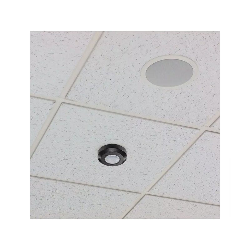 Sensore di Movimento PIR Slim Da Soffitto Muro Montaggio a Plafone Nero 360 Gradi SKU-6607