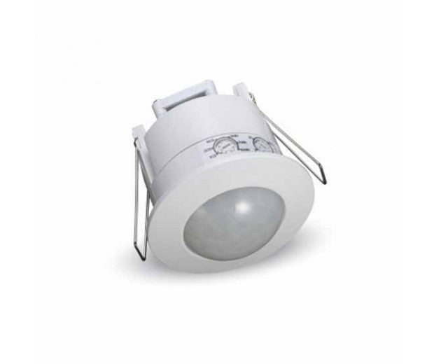Sensore di Movimento a Infrarossi 360° Montaggio a Incasso Colore Bianco (Max 300W) IP20