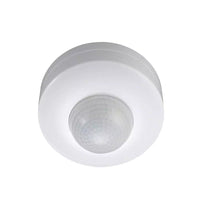 Sensore di Movimento a Infrarossi e Crepuscolare 360 Gradi Montaggio a Plafone Carcassa Bianca IP20 Manual Override SKU-1355