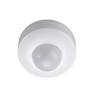 Sensore di Movimento a Infrarossi e Crepuscolare 360 Gradi Montaggio a Plafone Carcassa Bianca IP20 Manual Override SKU-1355