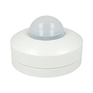 Sensore di Movimento a Infrarossi e Crepuscolare Montaggio a Plafone Carcassa Bianca 360 Gradi IP20 SKU-4968